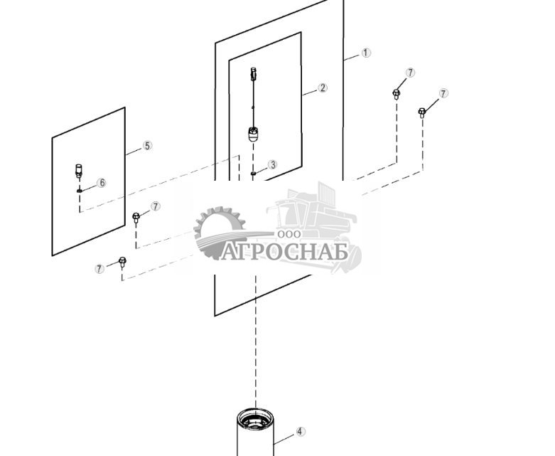 Фильтр трансмиссии с отверстиями для отбора проб - ST878179 42.jpg